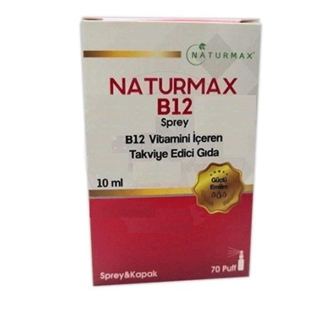 Naturmax B12 Metilkobalamin Sprey 10 ml-NATURMAX