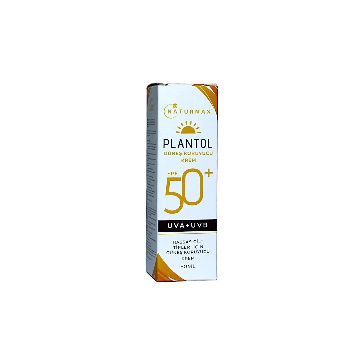 Naturmax Plantol Güneş Koruyucu Hassas Ciltler SPF50 50 ml-NATURMAX
