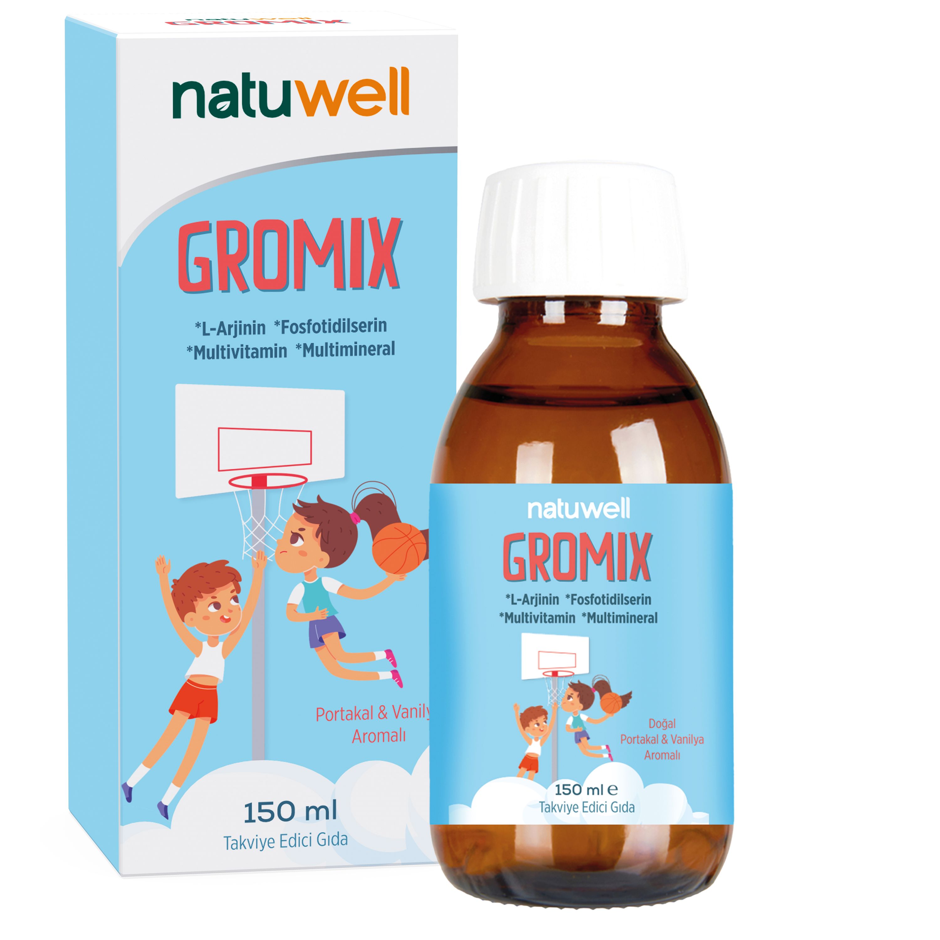 Natuwell Gromix Şurup 150 ml-NATUWELL
