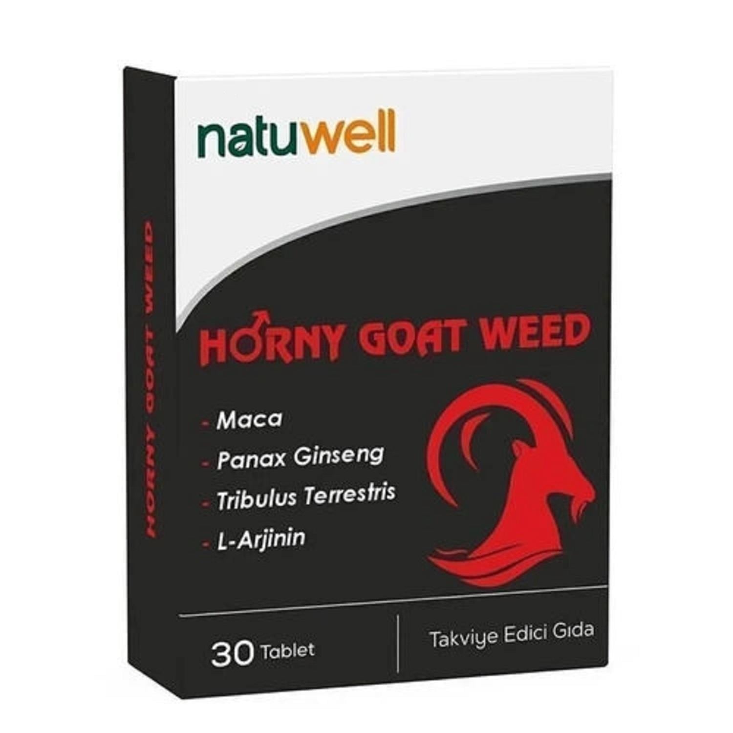 Natuwell Horny Goat Weed 30 Tablet-NATUWELL