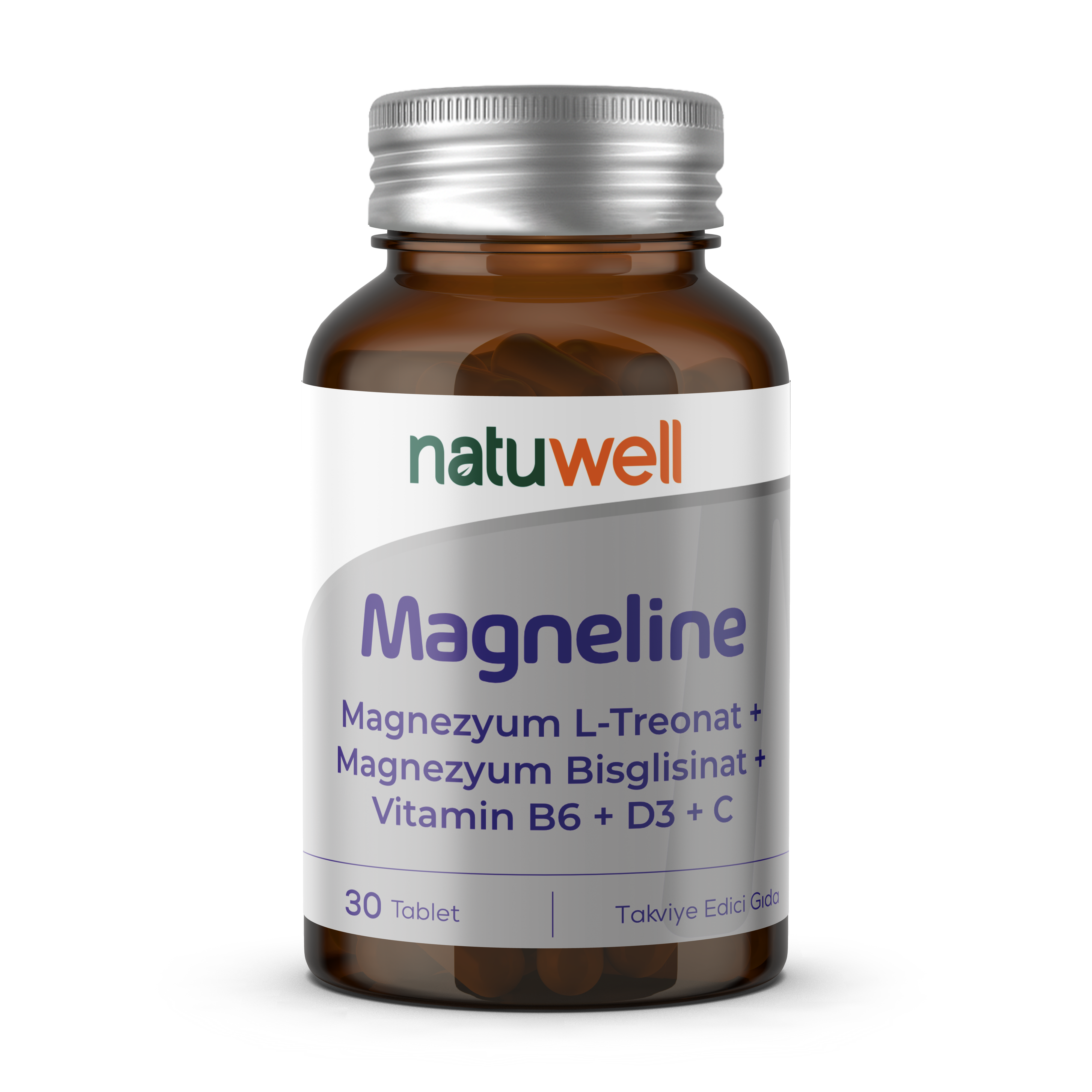 Natuwell Magneline L Treonat 30 Tablet-NATUWELL