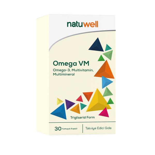 Natuwell Omega VM 30 Tablet-NATUWELL