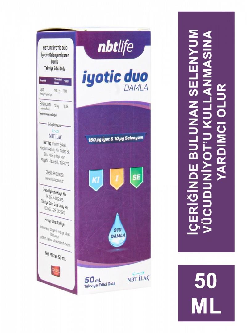 NbtLife İyotic Duo 50 ml Damla-Nbt ilaç