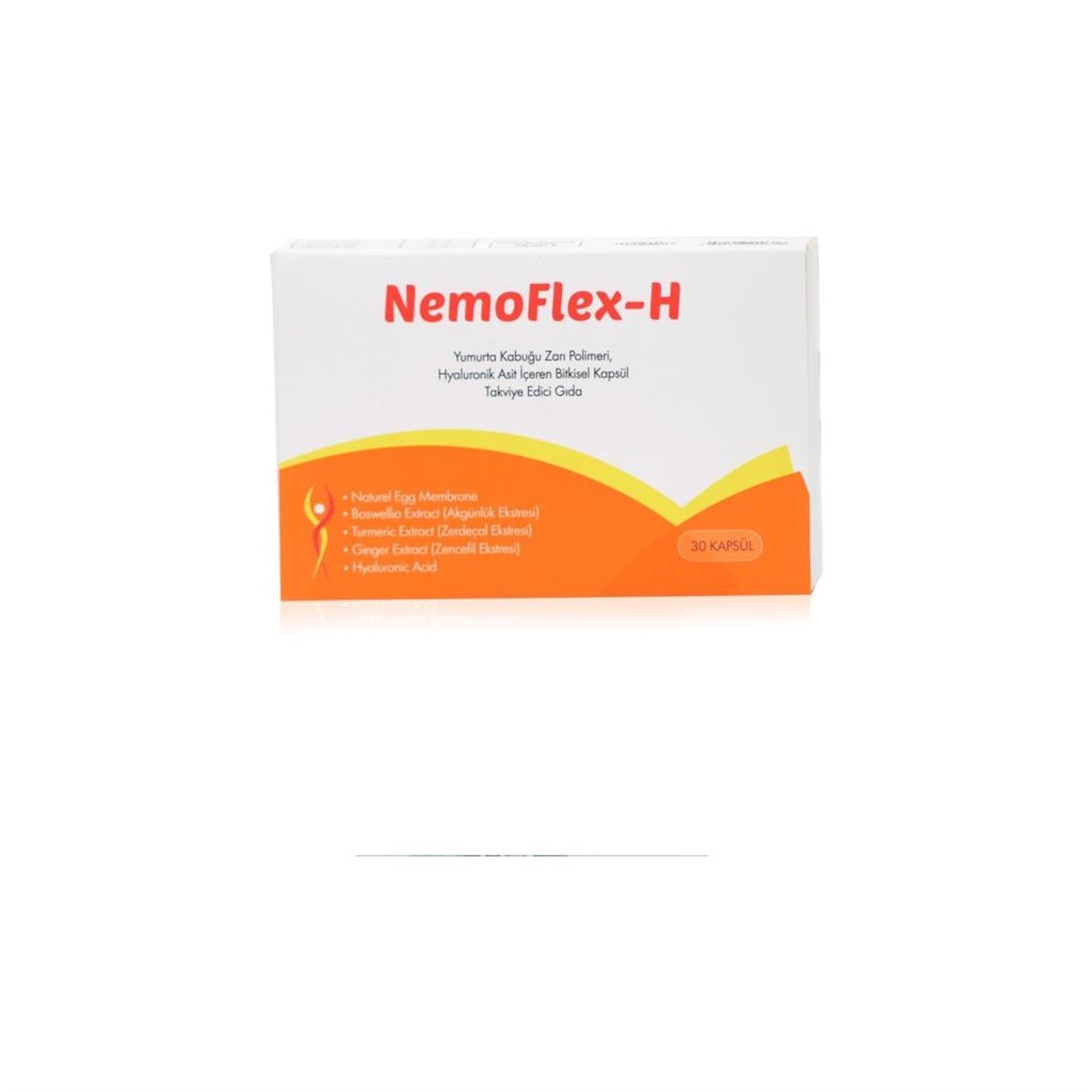 Nemoflex-H Yumurta Kabuğu Zarı 30 Kapsül