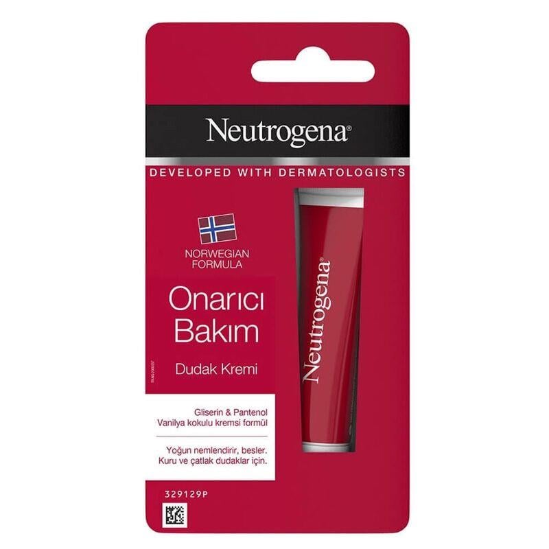 Neutrogena Kuru ve Çatlamış Dudaklar İçin Onarıcı Bakım Kremi 15 ml-Neutrogena