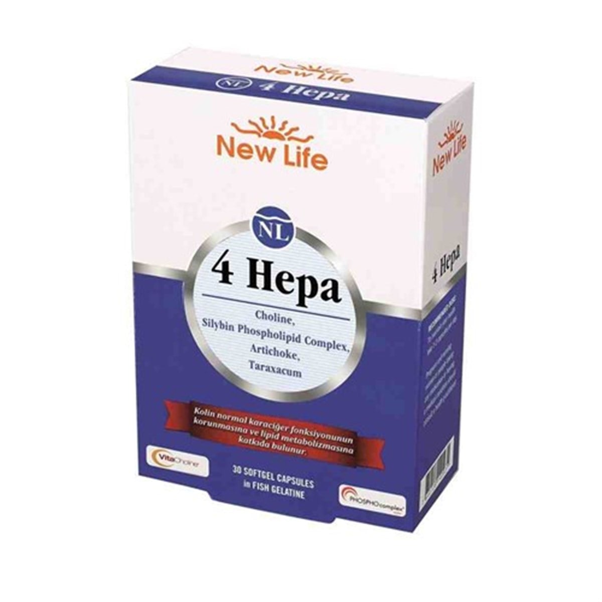 New Life 4 Hepa 30 Yumuşak Kapsül