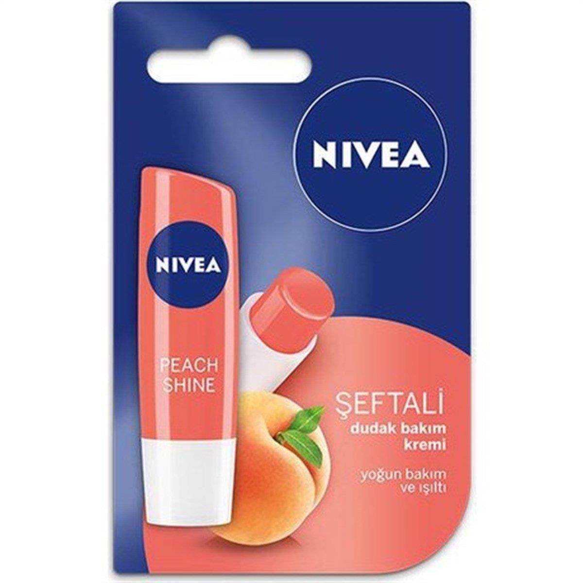 Nivea Lip Dudak Bakım Kremi - Şeftali-Nivea