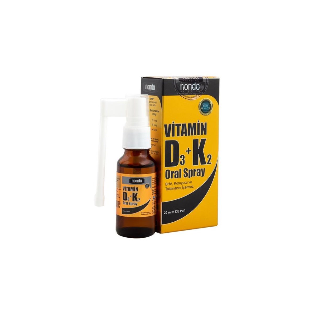 Nondo D3K2 Oral Sprey 20 ml