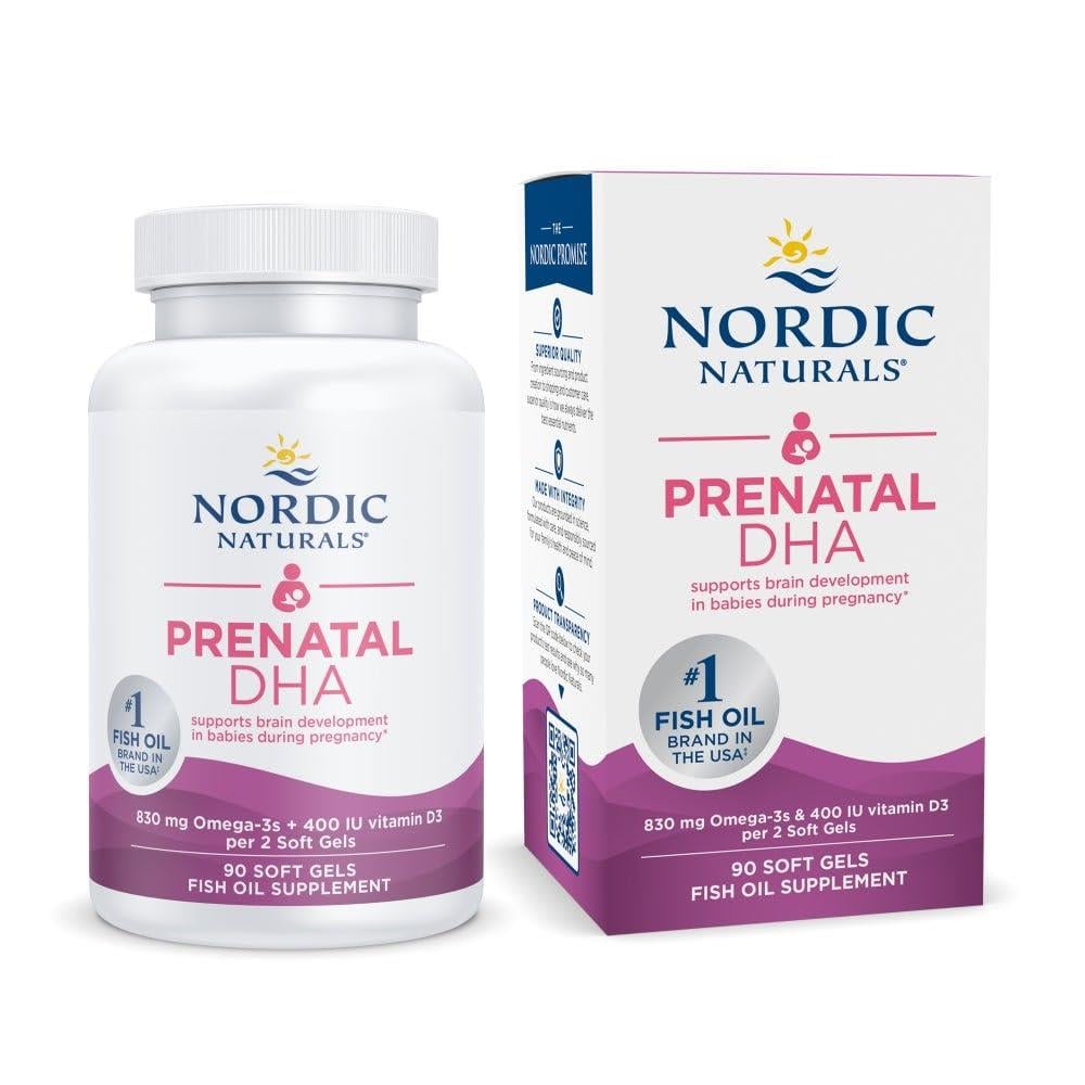 Nordic Naturals Prenatal Dha 90 Softjel-Nordic Naurals