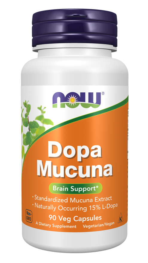Now Foods Dopa Mucuna 90 Veggie Capsul-NOW FOODS