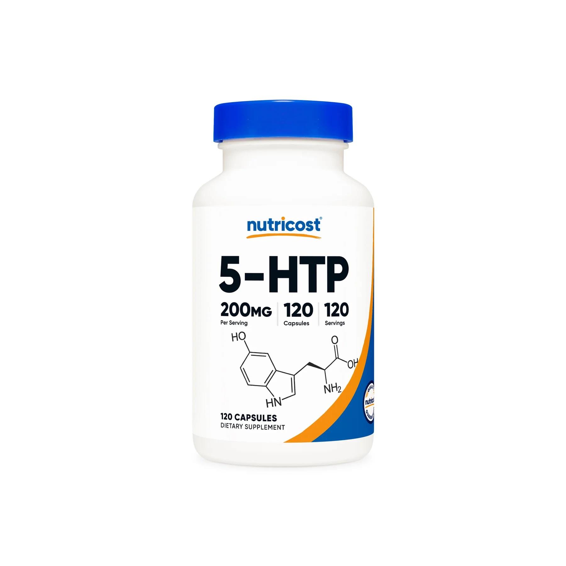 Nutricost 5-Htp 200 mg 120 Capsules-Nutricost