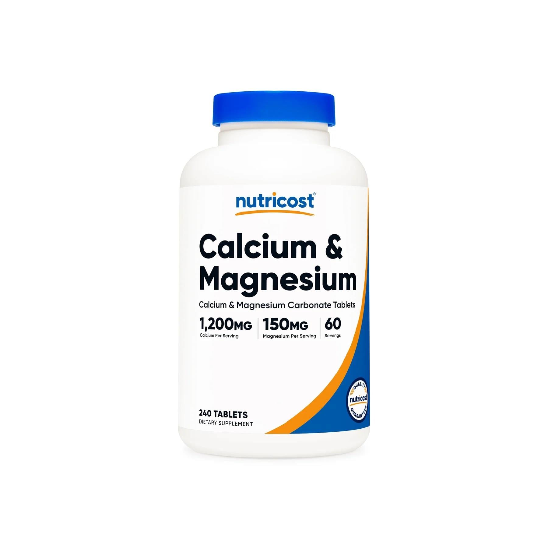 Nutricost Calcium Magnesium 1200 mg 60 Servis-Nutricost