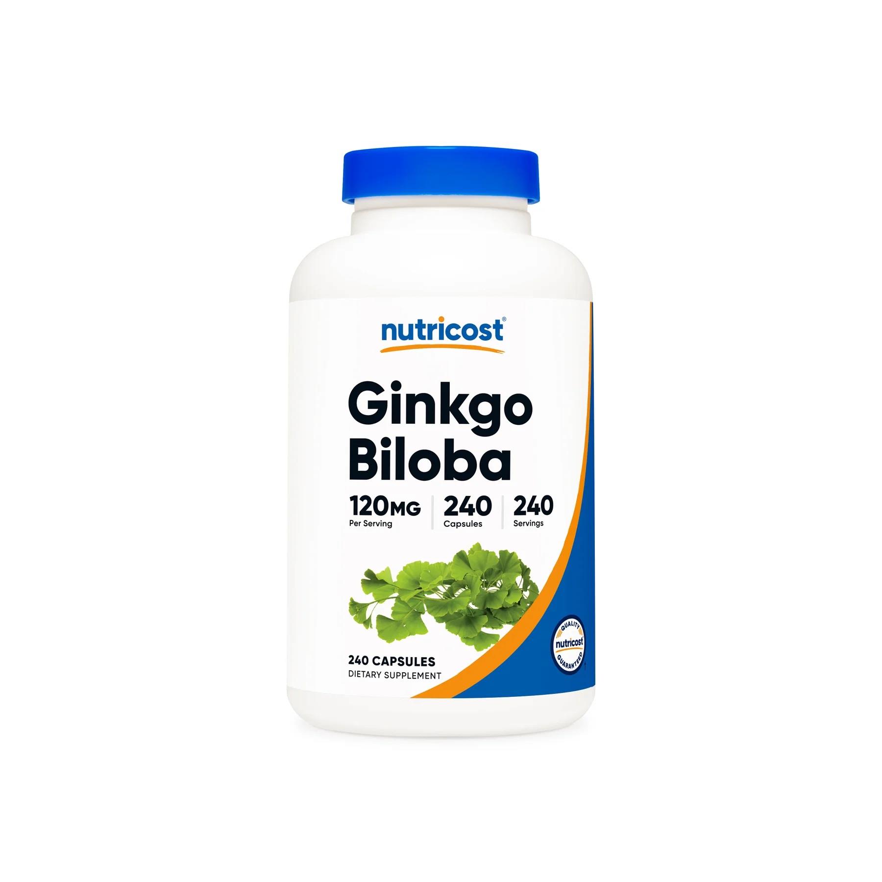 Nutricost Ginkgo Biloba 120 mg 240 Capsules-Nutricost