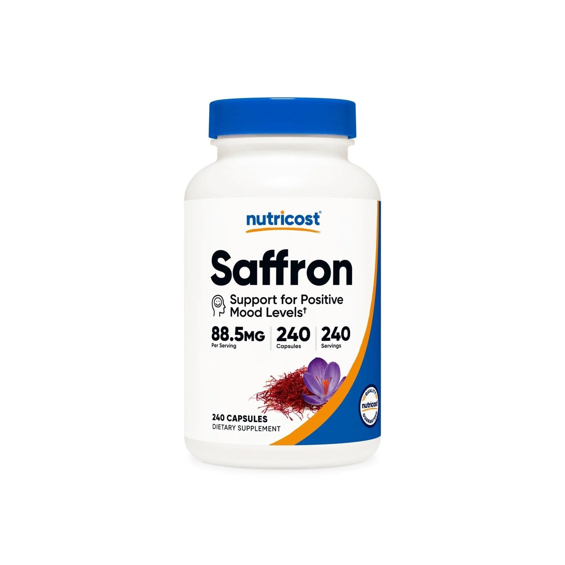 Nutricost Saffron 88.5 Mg 240 Kapsül-Nutricost