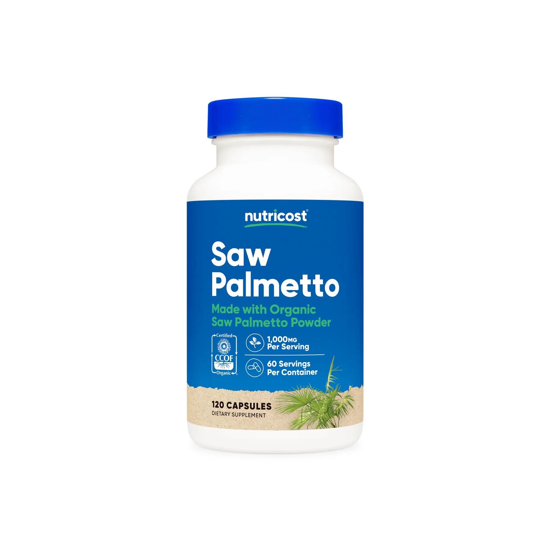Nutricost Saw Palmetto 1000 mg 120 Kapsül-Nutricost