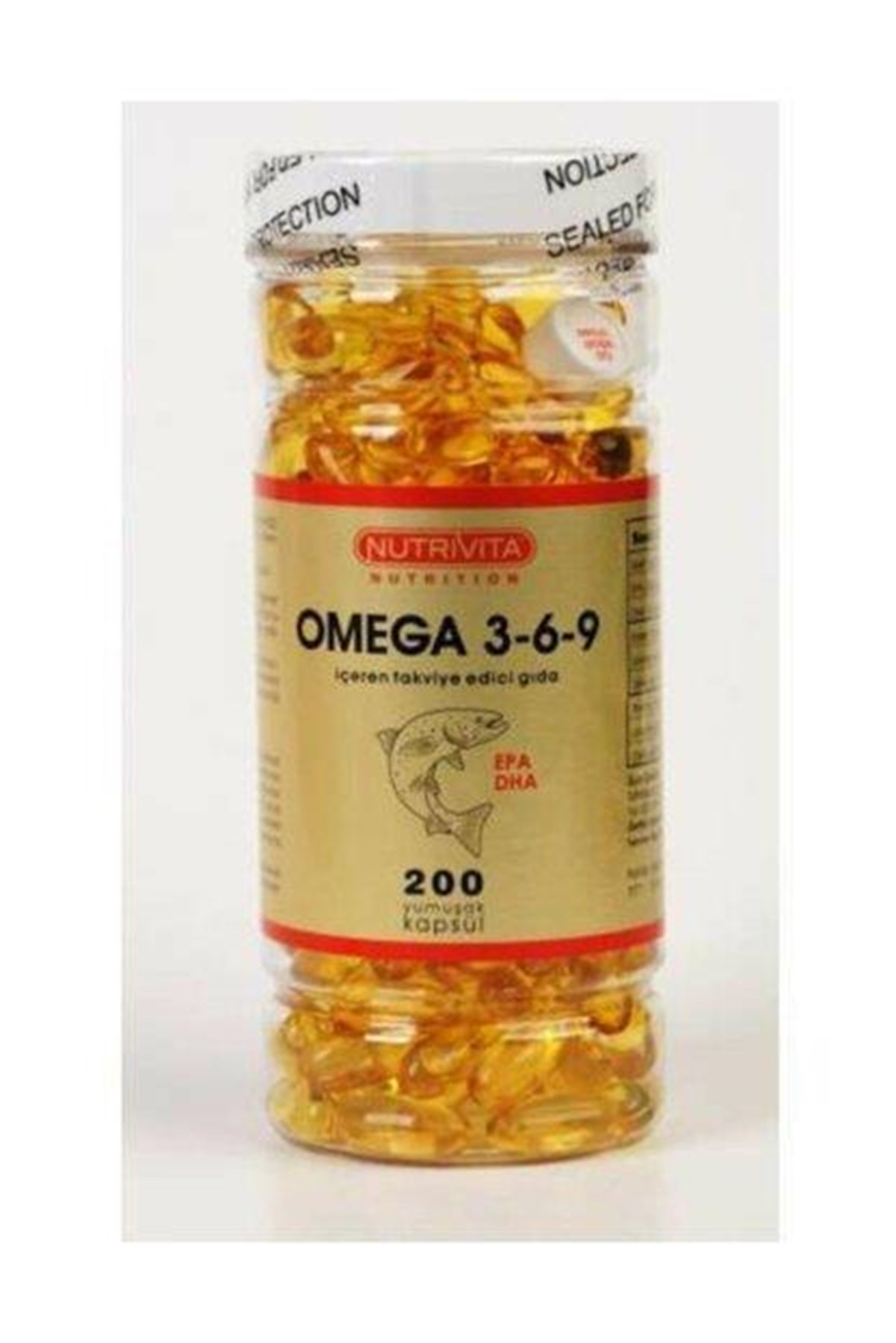 Nutrivita Omega 3 6 9 200 Softjel Kapsül