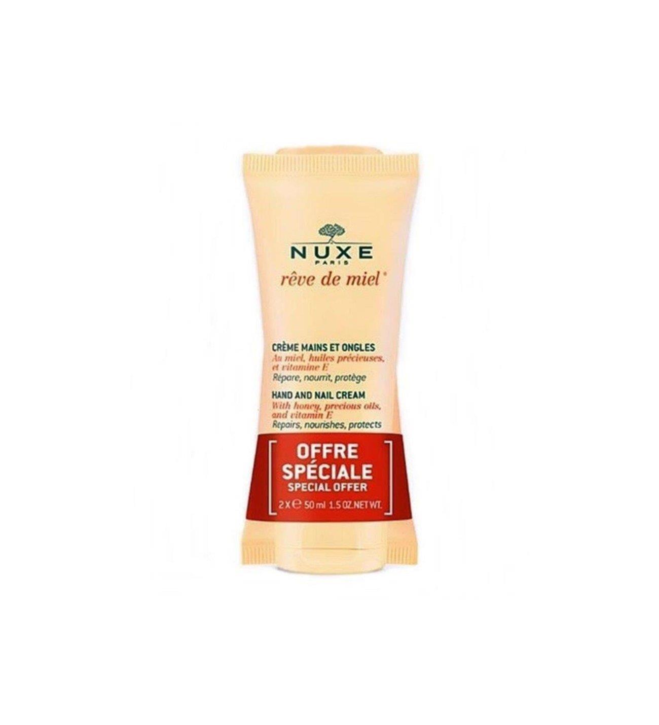 Nuxe Reve De Miel Creme Mains Et Ongles 2X50 Ml/ 2. Ürün Hediye-Nuxe