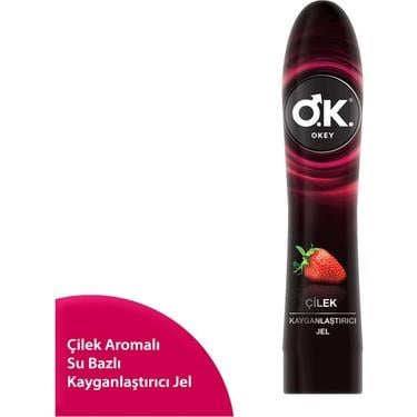 Okey Kayganlaştırıcı Jel Çilek 100ml-Okey
