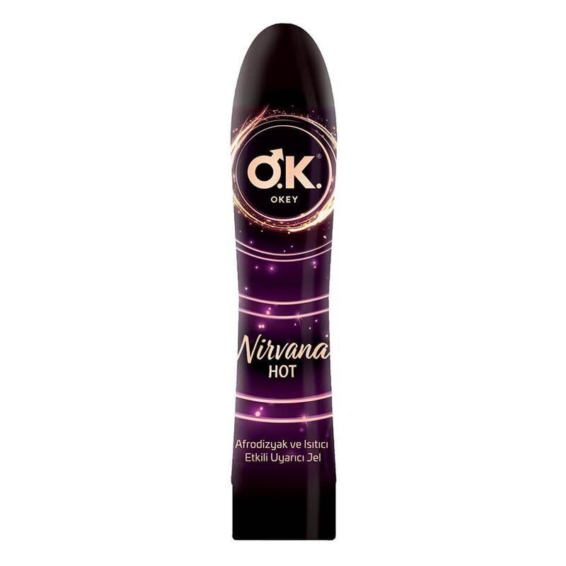 Okey Nirvana Hot Kayganlaştırıcı Jel 100 ml-Okey