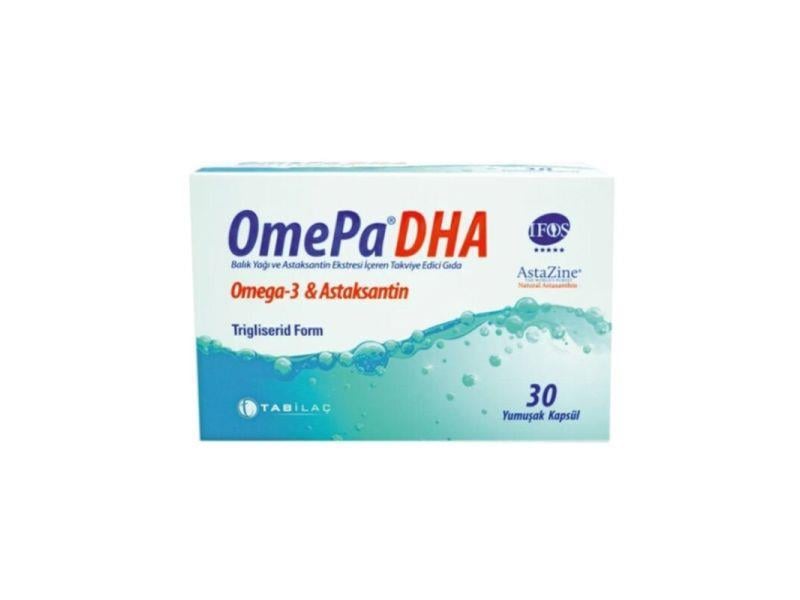OmePa DHA 30 Yumuşak Kapsül-TAb ilaç
