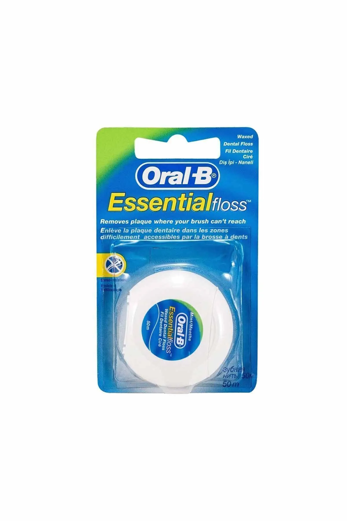 Oral-B Mumsuz Diş İpi Essential Floss 50 m-Oral-B