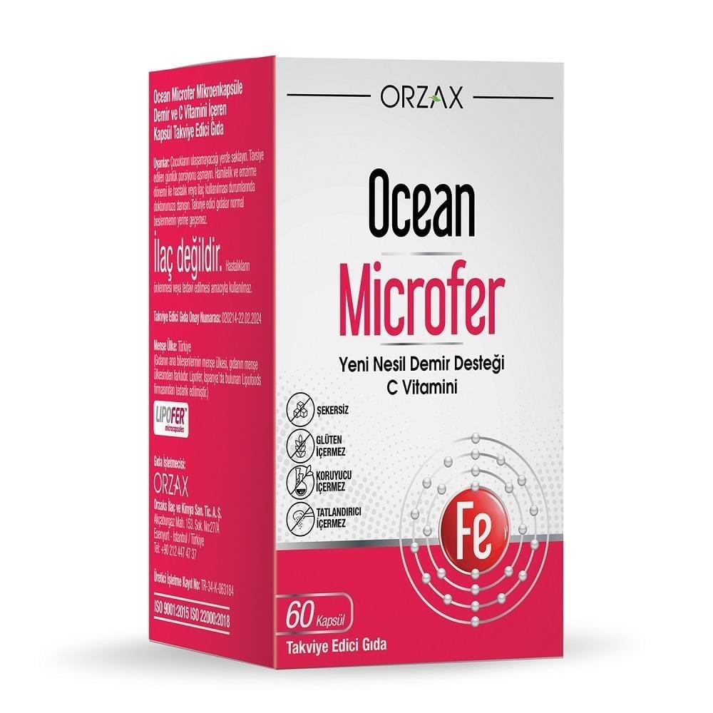 Orzax Ocean Microfer 60 Kapsül-Orzax
