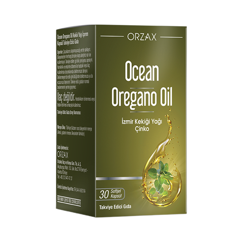 Orzax Ocean Oregano Oil 30 Kapsül-Orzax