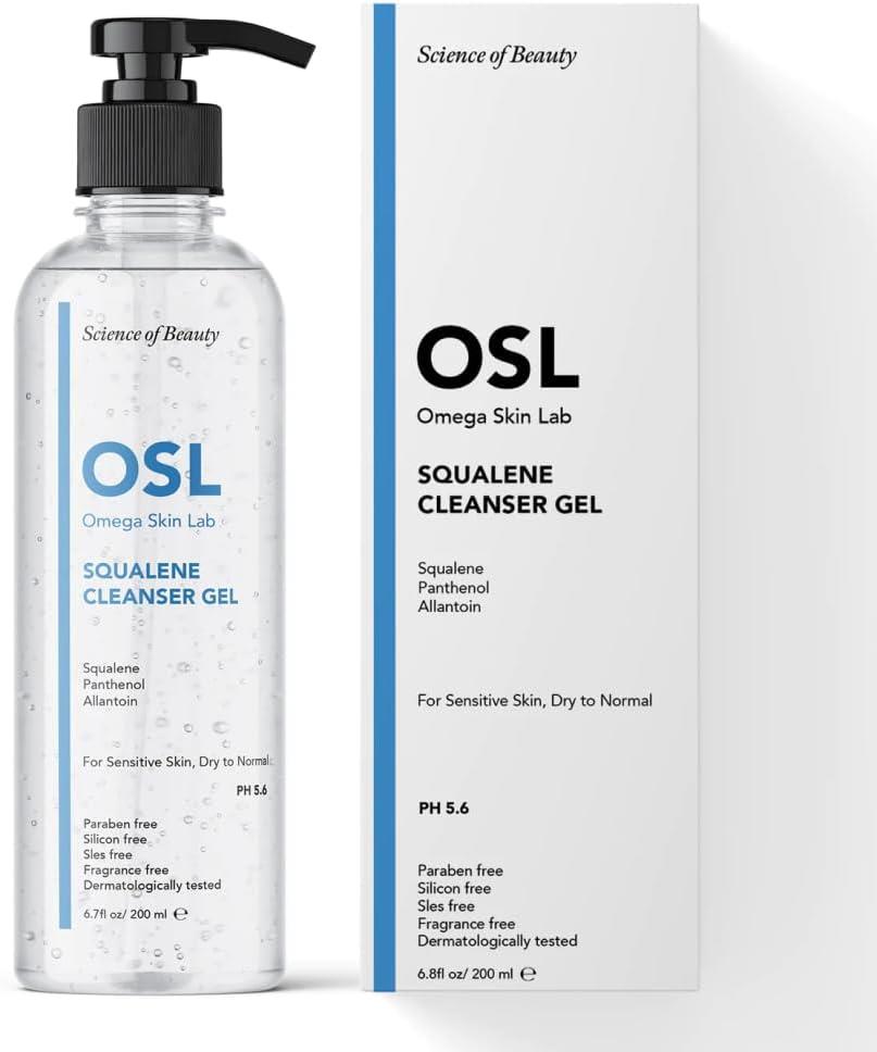 OSL Squalene Cleanser Gel 200 ml-OSL