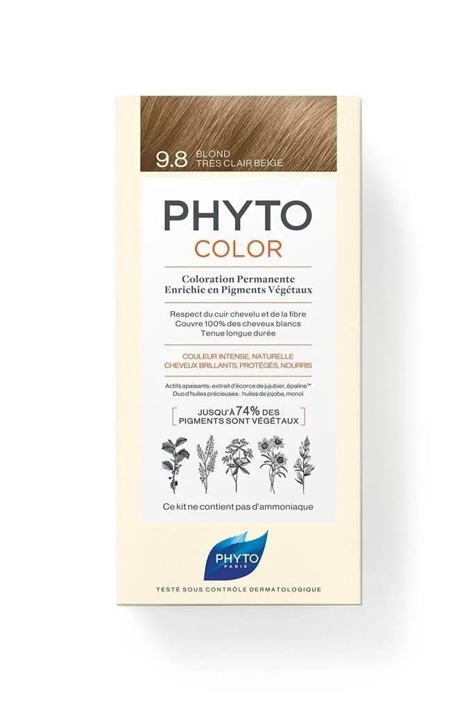 Phyto Phytocolor Bitkisel Saç Boyası 9.8 - Açık Sarı Bej-Phyto