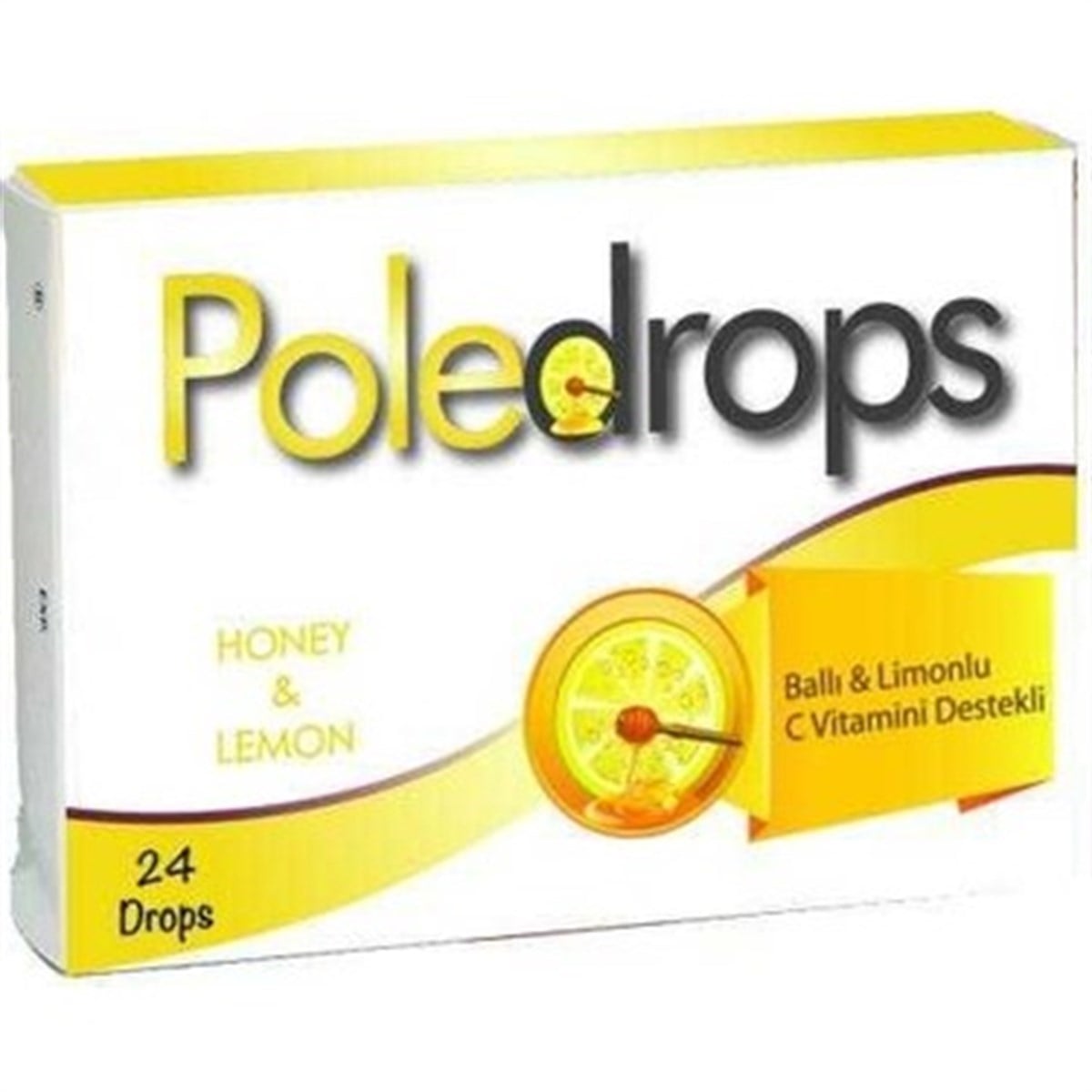 Poledrops Ballı Limonlu Pastil 24 Adet