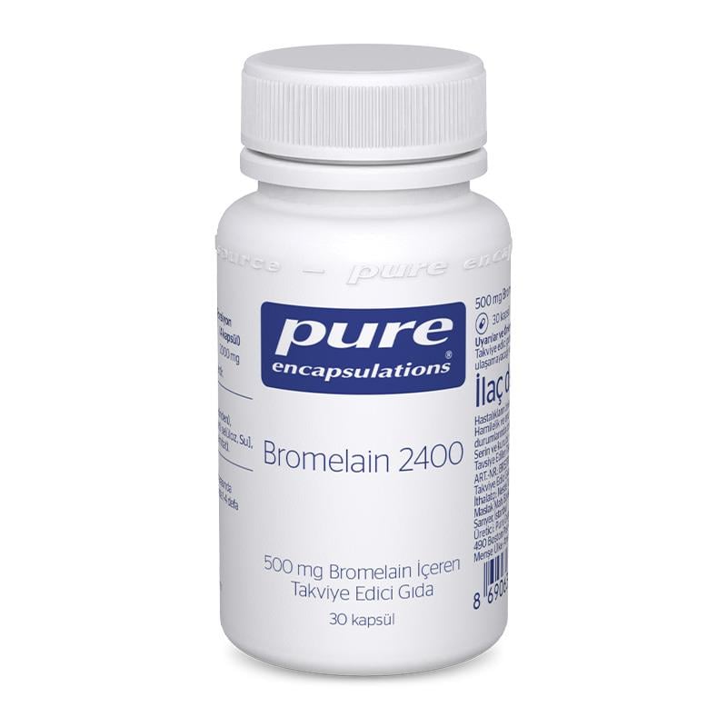 Pure Encapsulations Bromelain 2400 30 Kapsül-PURE