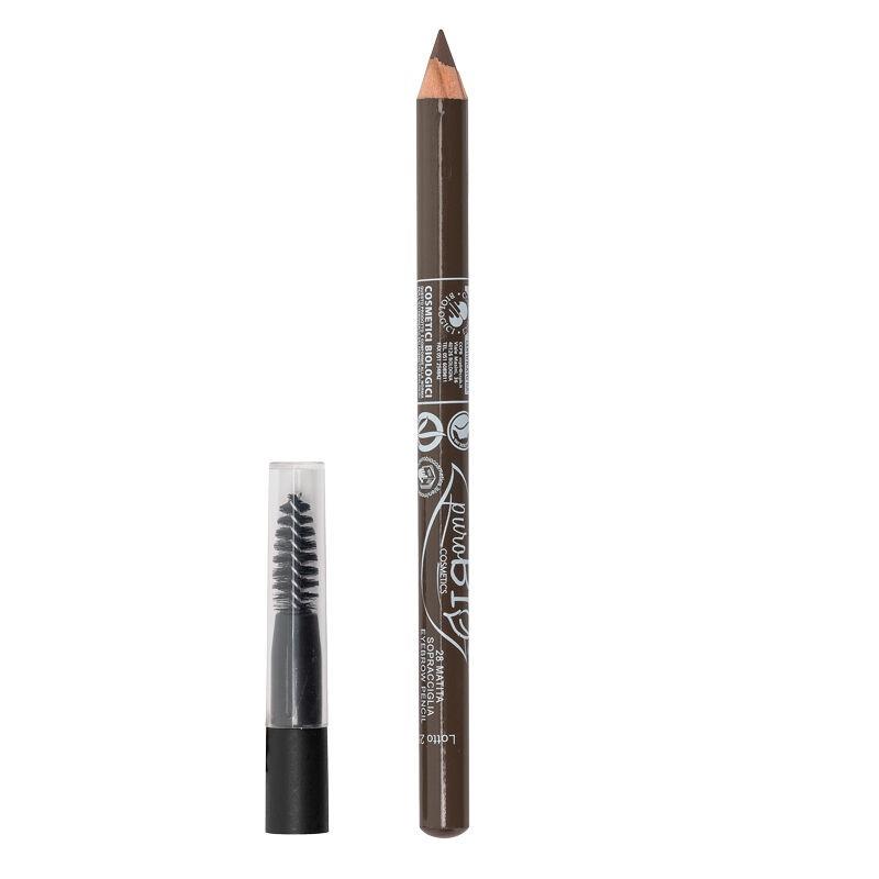 Purobio Eyebrow Pencil Kaş Kalemi - 28 Dark Dove gray-Purobio