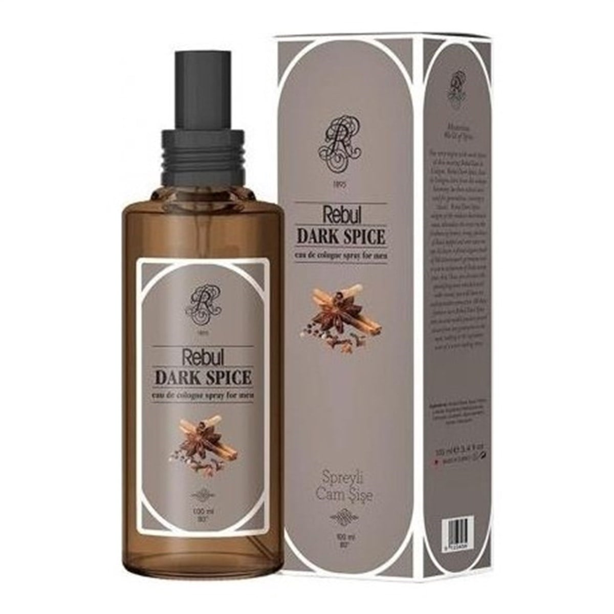 Rebul Dark Spice Sprey Kolonya 100 Ml