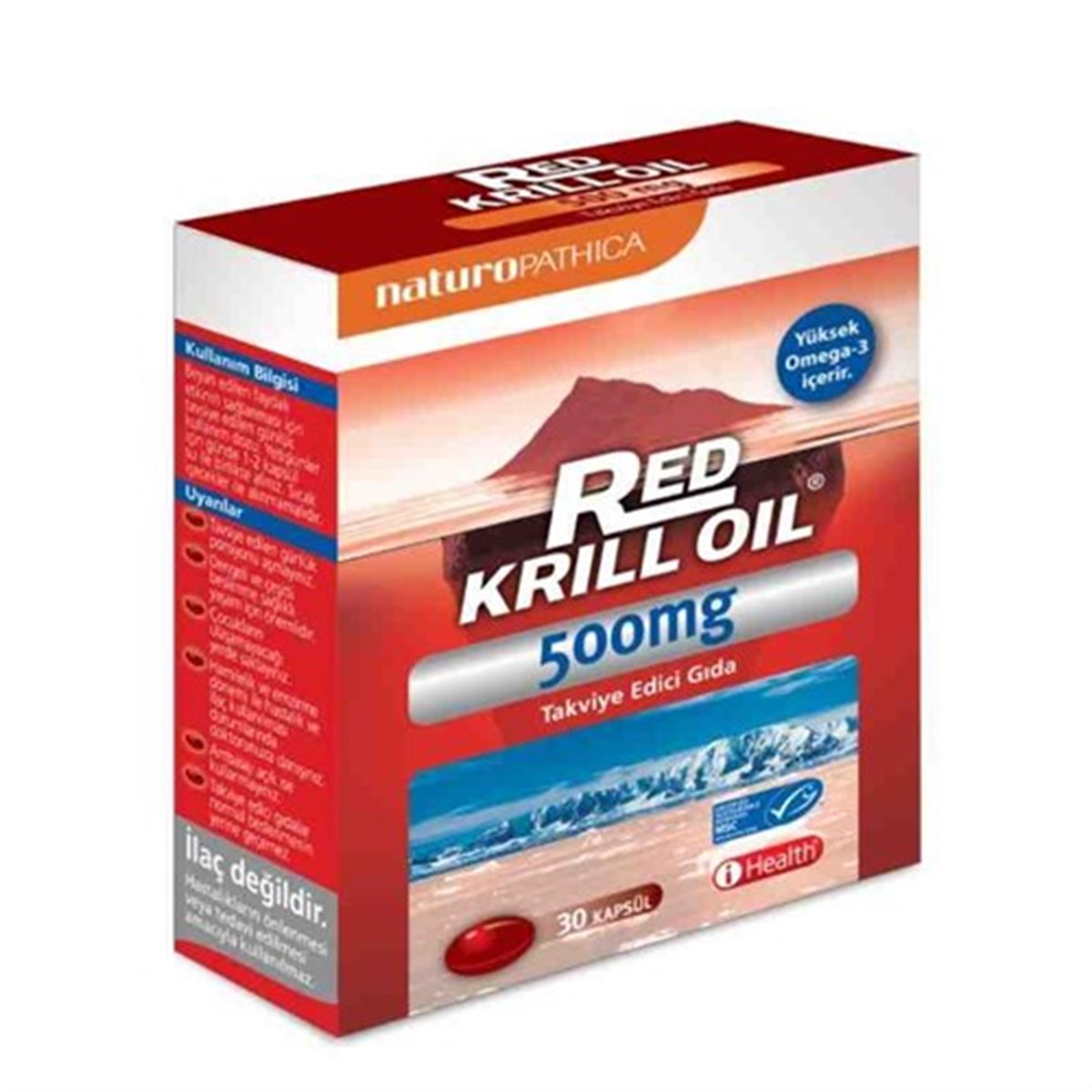 Red Krill Oil 500 Mg 30 Kap