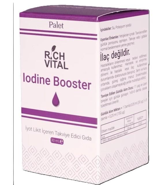 Rich Vital İodine Booster İyot Damla 30 ml-Rich Vital