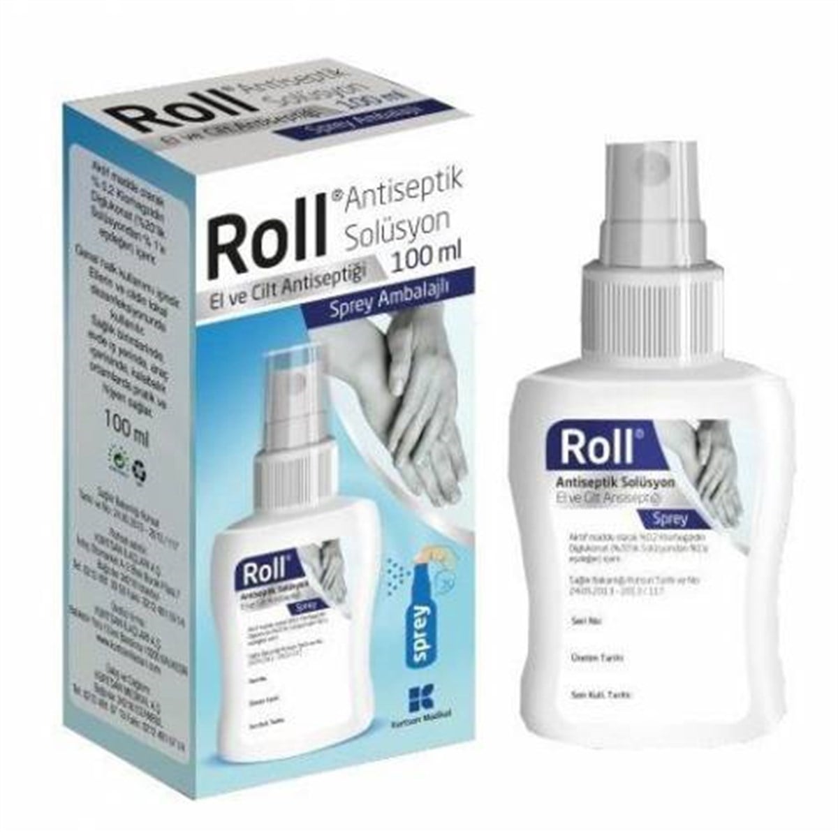 Roll El Ve Cilt Antiseptik Solüsyon 100 Ml