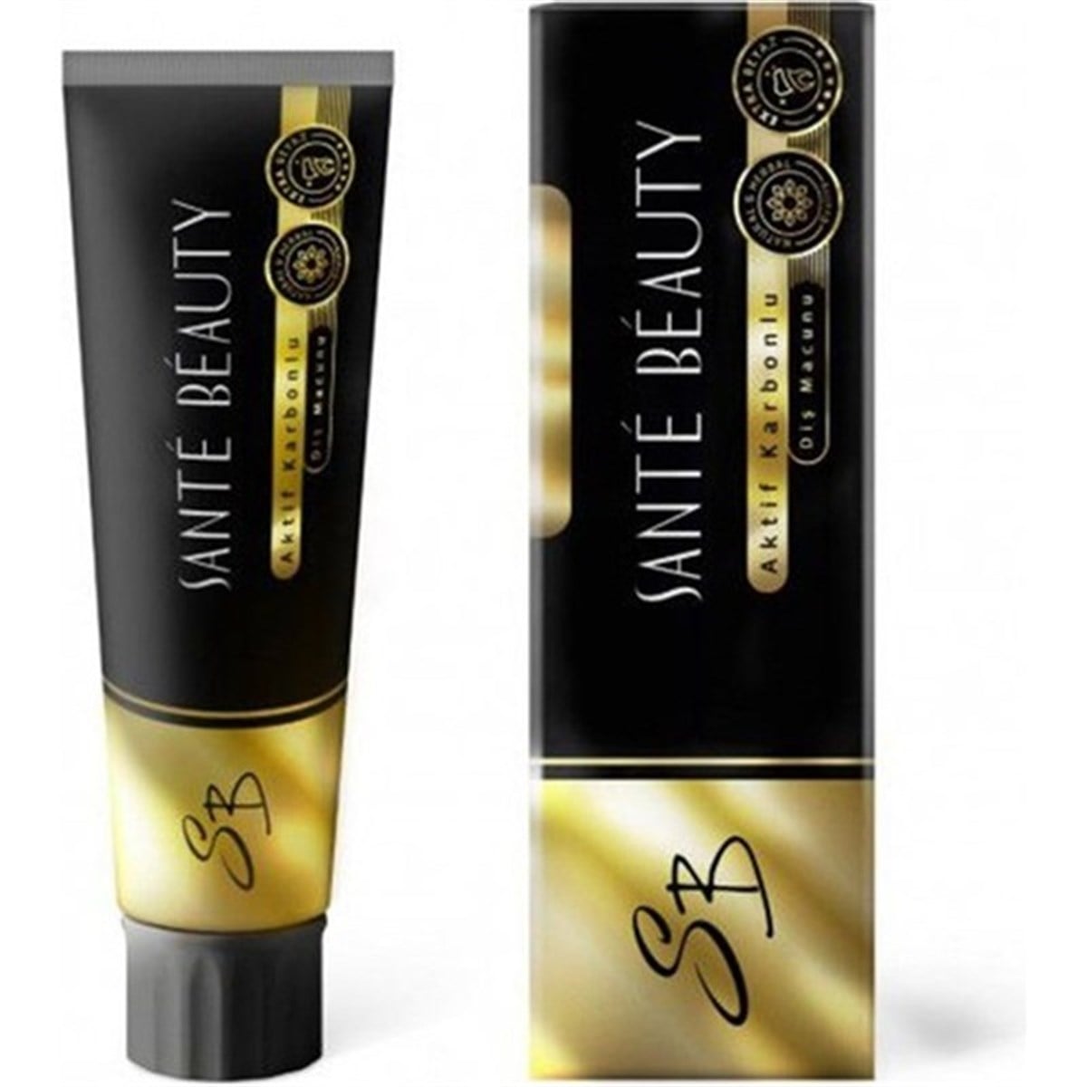 Sante Beauty Hindistan Cevizi Özlü Aktif Karbonlu Diş Macunu 75 ml