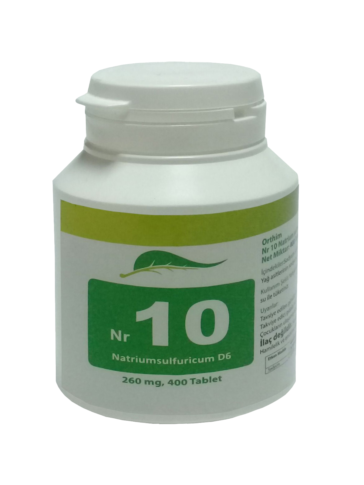 Sasfarma Schüssler Tuzları No: 10 - Natrium Sulfuricum-Sasfarma