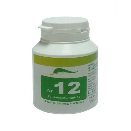 Sasfarma Schüssler Tuzları No: 12 - Calcium Sulfiricum-Sasfarma