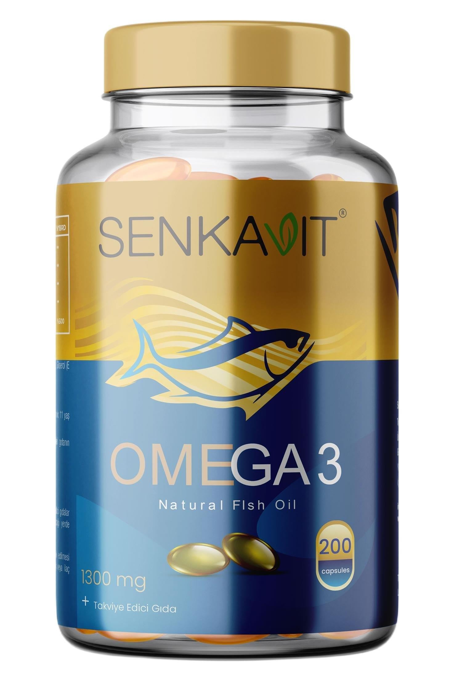 Senkavit Omega 3 1300 mg 200 Softjel-Senkavit