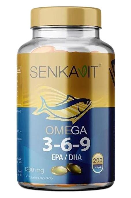 Senkavit Omega 3-6-9 1300 mg 200 Softjel-Senkavit