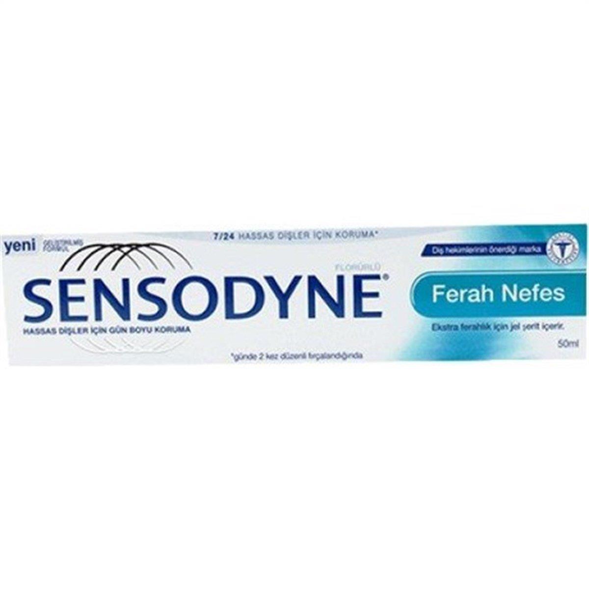Sensodyne Diş Macunu Ferah Nefes 50 ml-Sensodyne
