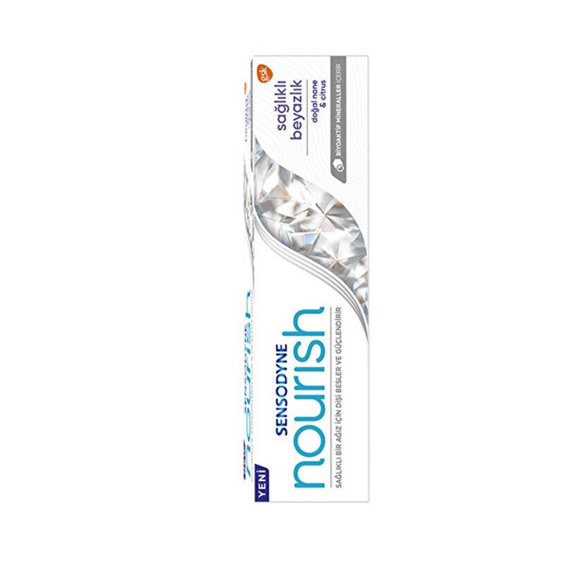 Sensodyne Diş Macunu Nouris Sağlıklı Beyazlık 50 ml-Sensodyne