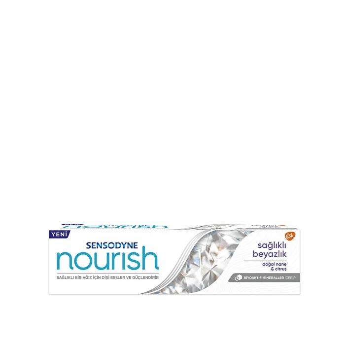 Sensodyne Diş Macunu Nourish Sağlıklı Beyazlık 75 ml-Sensodyne