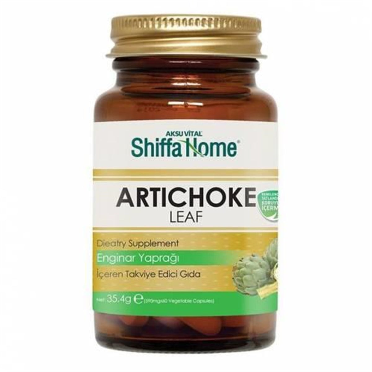 Shiffa Home Enginar Artıchoke 60 Kapsül