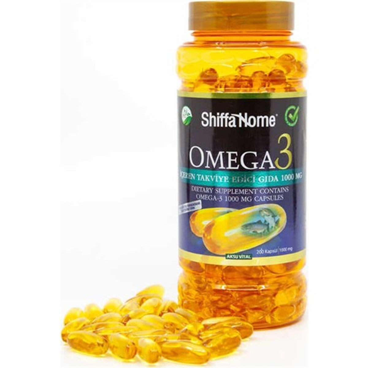 Shiffa Home Omega 3-6-9 1000 mg 200 Softjel