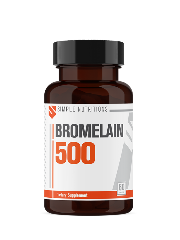 Simple Nutritions Bromelain 500 mg 60 Tablet-Simple Nutritions