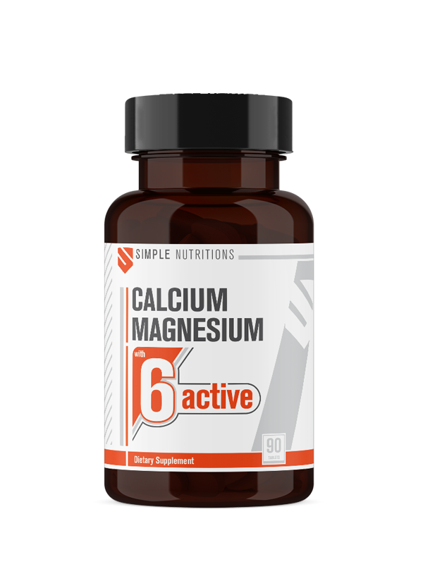 Simple Nutritions Calcium Magnesium With 6-Active 90 Tablet-Simple Nutritions