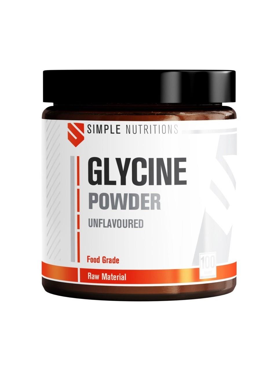 Simple Nutritions Glycine Glisin Toz 100 gr-Simple Nutritions