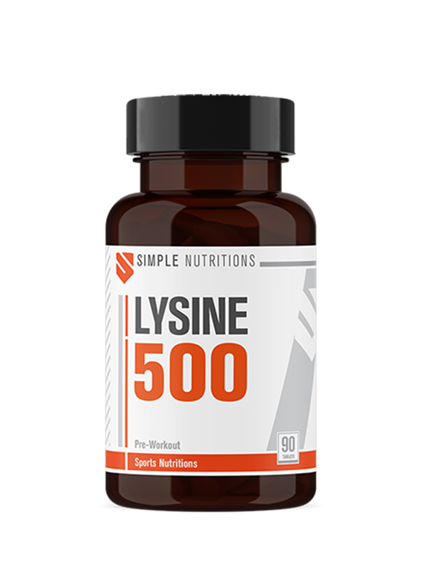 Simple Nutritions Lysine 500 mg 90 Tablet-Simple Nutritions